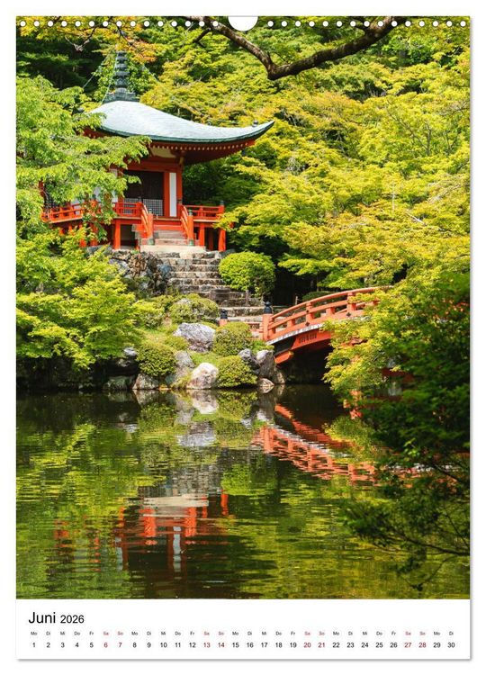 Produktbild: Japan - Moderne trifft auf Tradition. (Wandkalender 2026 DIN A3 hoch), CALVENDO Monatskalender