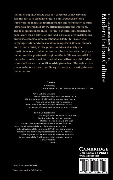 Produktbild: The Cambridge Companion to Modern Indian Culture