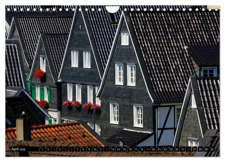 Produktbild: Solinger Bilderbogen 2026 (Wandkalender 2026 DIN A4 quer), CALVENDO Monatskalender