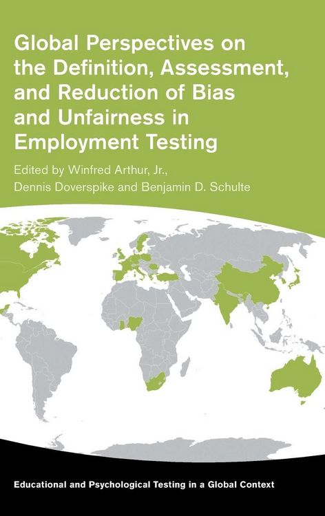 Produktbild: Global Perspectives on the Definition, Assessment, and Reduction of Bias and Unfairness in Employment Testing