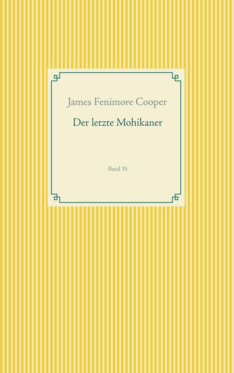 Produktbild: Der letzte Mohikaner