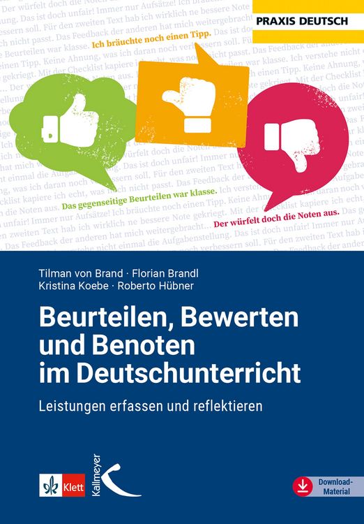 Produktbild: Beurteilen, Bewerten und Benoten im Deutschunterricht