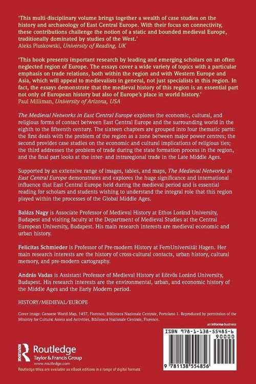 Produktbild: The Medieval Networks in East Central Europe