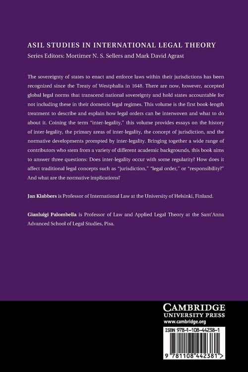 Produktbild: The Challenge of Inter-Legality