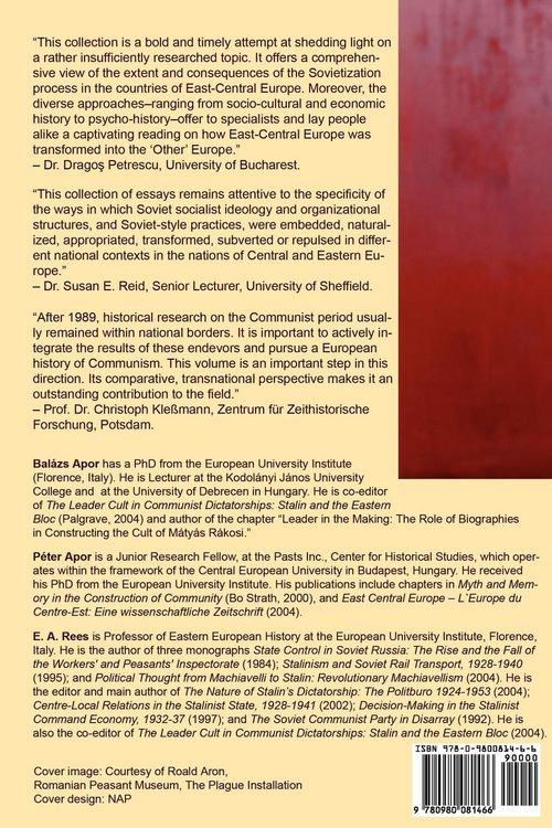 Produktbild: The Sovietization of Eastern Europe