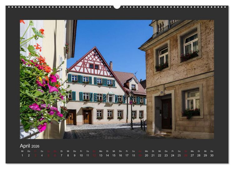 Produktbild: Kulmbach (Wandkalender 2026 DIN A2 quer), CALVENDO Monatskalender