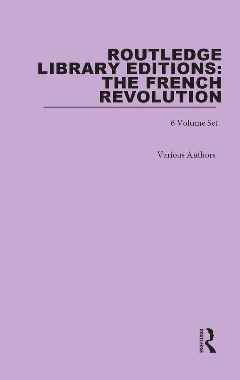 Produktbild: Routledge Library Editions: The French Revolution
