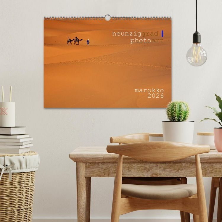 Produktbild: neunziggrad I photoart: marokko (Wandkalender 2026 DIN A3 quer), CALVENDO Monatskalender