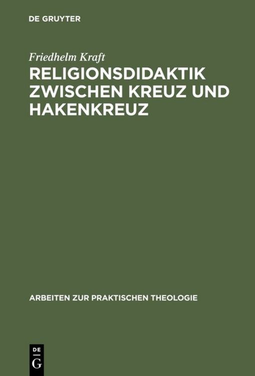 Produktbild: Religionsdidaktik zwischen Kreuz und Hakenkreuz