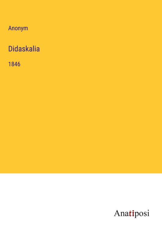 Produktbild: Didaskalia