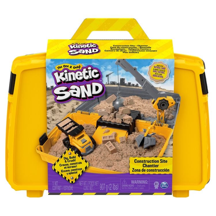 Bild vom Artikel Kinetic Sand Baustellen Koffer vom Autor 