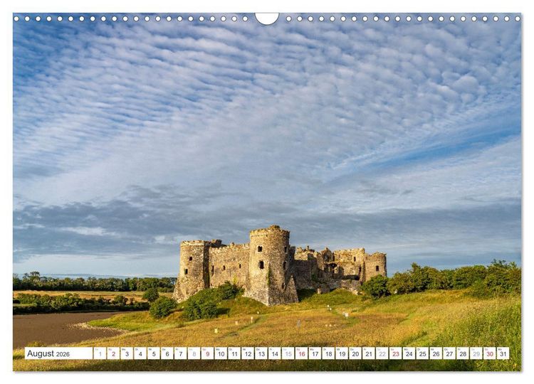 Produktbild: Gro&szlig;britannien - Wales (Wandkalender 2026 DIN A3 quer), CALVENDO Monatskalender