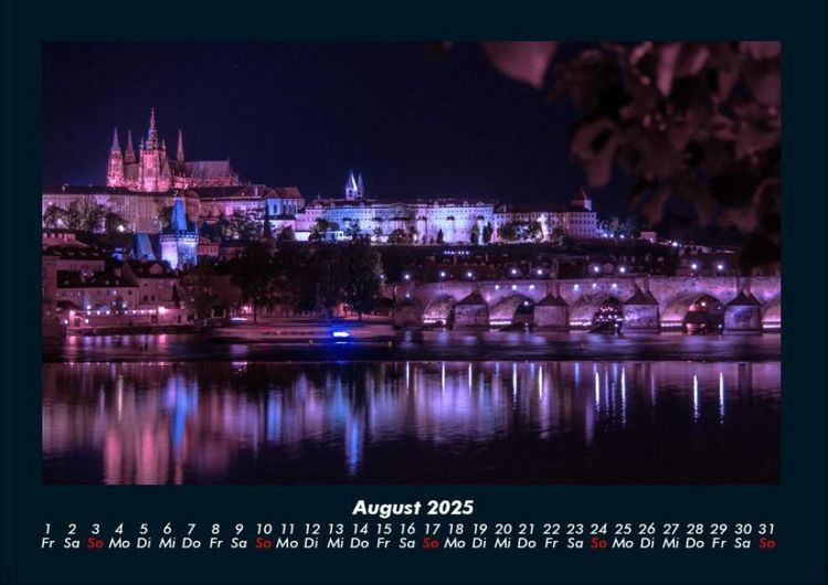 Produktbild: Prag 2025 Fotokalender DIN A4