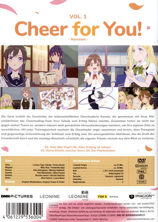 Produktbild: Cheer for You! - Vol. 1