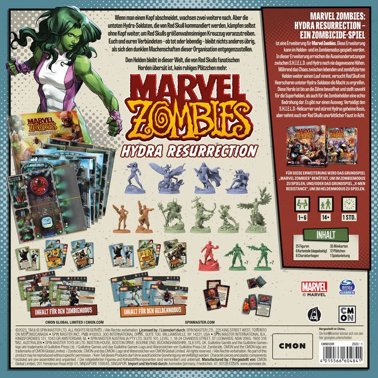 Produktbild: Marvel Zombies - Hydra Resurrection