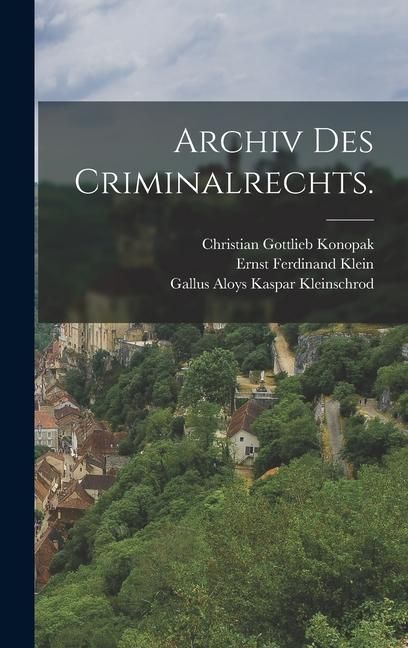 Produktbild: Archiv des Criminalrechts.