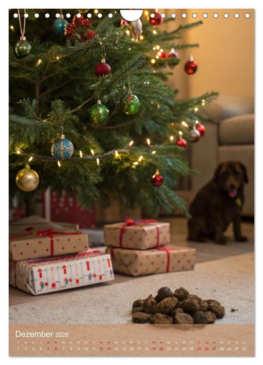 Produktbild: Der Hundehaufenkalender (Wandkalender 2026 DIN A4 hoch), CALVENDO Monatskalender