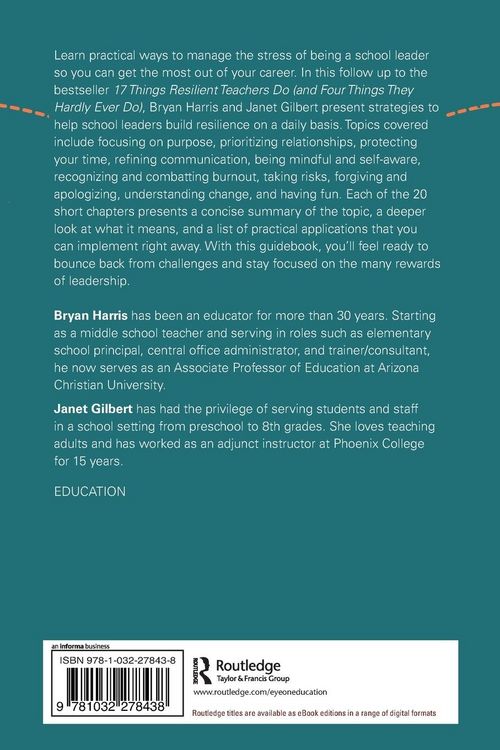 Produktbild: The Resilient School Leader
