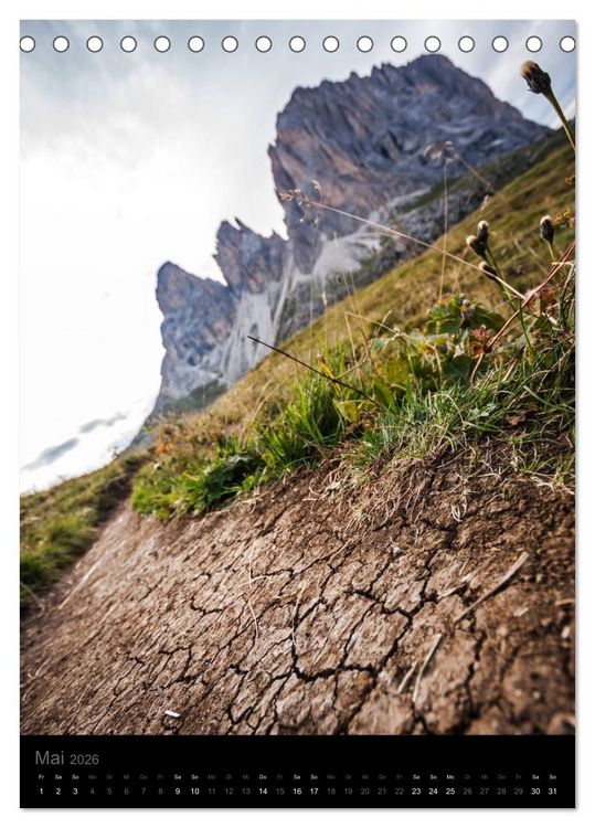 Produktbild: Tirol - Faszination Gebirge (Tischkalender 2026 DIN A5 hoch), CALVENDO Monatskalender