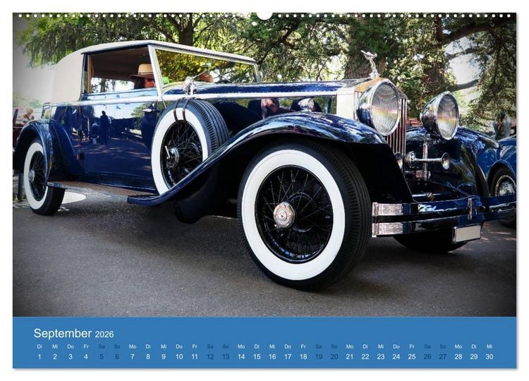 Produktbild: Rolls Royce Revival (hochwertiger Premium Wandkalender 2026 DIN A2 quer), Kunstdruck in Hochglanz