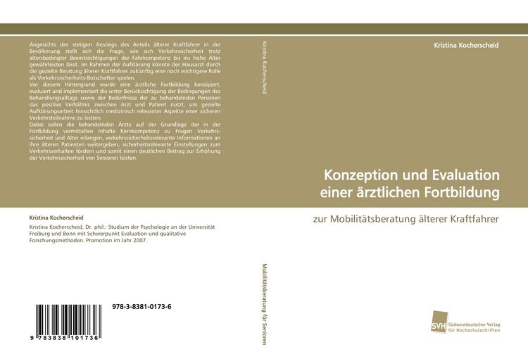 Produktbild: Konzeption und Evaluation einer &auml;rztlichen Fortbildung