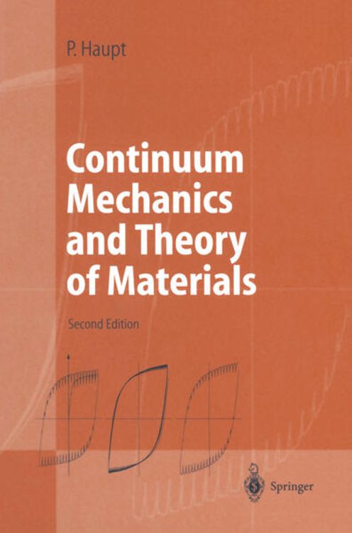 Produktbild: Continuum Mechanics and Theory of Materials