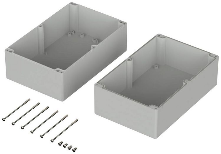 Produktbild: Bopla EUROMAS M 250 02250000 Industrie-Geh&auml;use 250 x 160 x 150 Polycarbonat Lichtgrau (RAL 7035) 1 St.