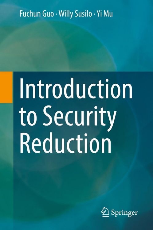 Produktbild: Introduction to Security Reduction