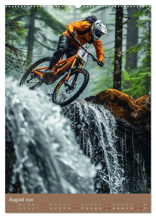 Produktbild: Freeride Adrenalin (hochwertiger Premium Wandkalender 2026 DIN A2 hoch), Kunstdruck in Hochglanz