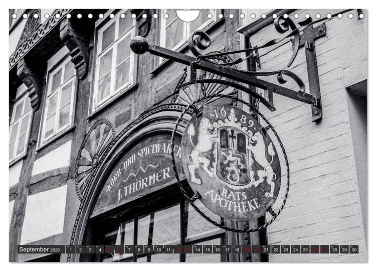 Produktbild: Ein Blick auf Osterode am Harz (Wandkalender 2026 DIN A4 quer), CALVENDO Monatskalender