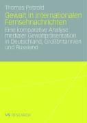 Produktbild: Gewalt in internationalen Fernsehnachrichten