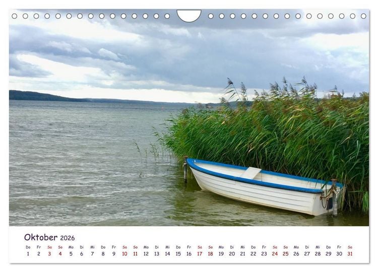 Produktbild: Natur und Landschaft Mecklenburg - Vorpommern 2026 (Wandkalender 2026 DIN A4 quer), CALVENDO Monatskalender