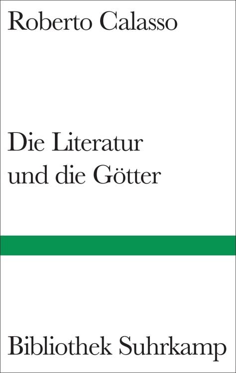 Produktbild: Die Literatur und die G&ouml;tter