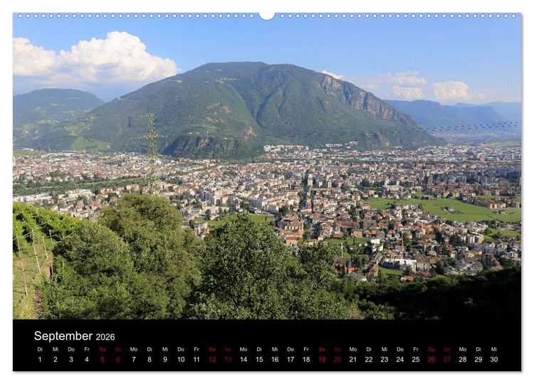 Produktbild: Bozen 2026 (hochwertiger Premium Wandkalender 2026 DIN A2 quer), Kunstdruck in Hochglanz