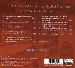 Produktbild: Alkan:Early Works & Juvenilia