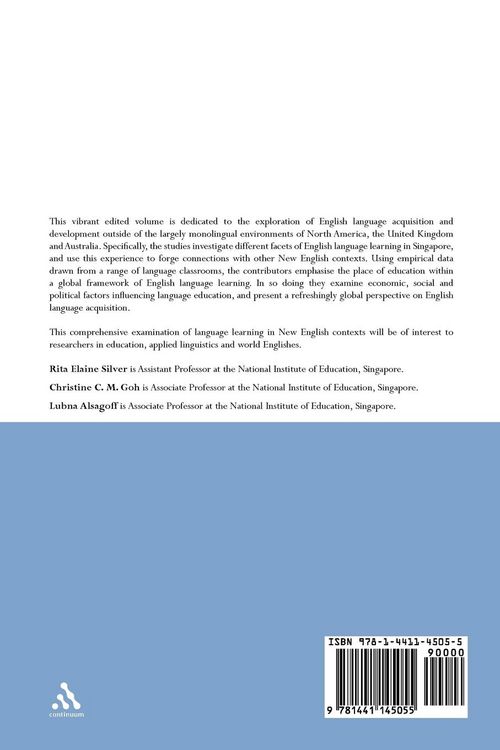 Produktbild: Language Learning in New English Contexts