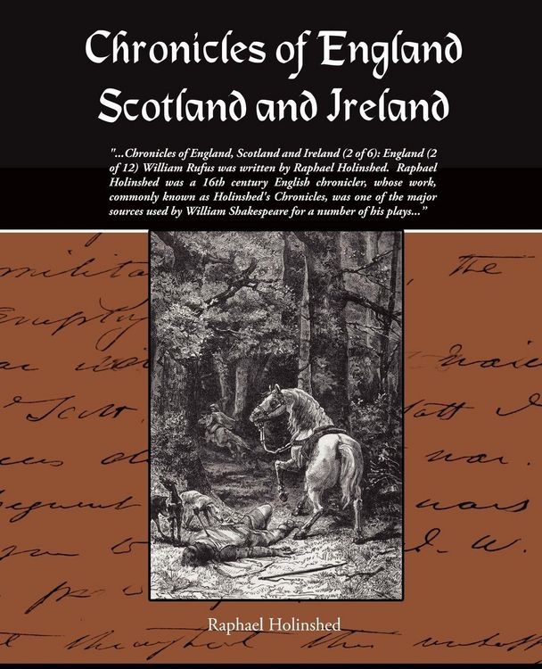 Produktbild: Chronicles of England Scotland and Ireland