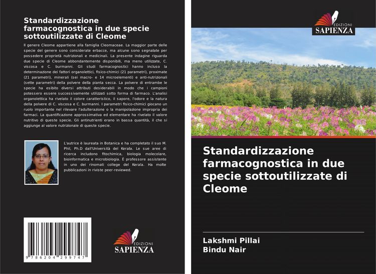 Produktbild: Standardizzazione farmacognostica in due specie sottoutilizzate di Cleome