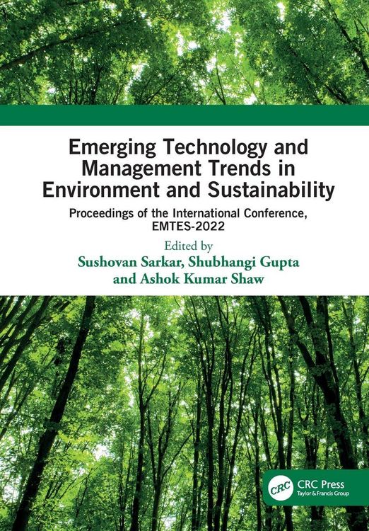 Produktbild: Emerging Technology and Management Trends in Environment and Sustainability