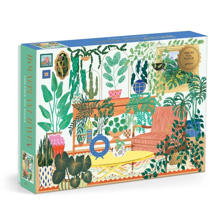 Produktbild: Houseplant Haven 1000 Piece Foil Puzzle