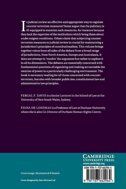 Produktbild: Critical Debates on Counter-Terrorism Judicial Review
