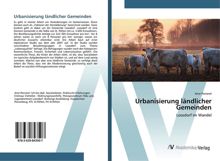 Produktbild: Urbanisierung l&auml;ndlicher Gemeinden