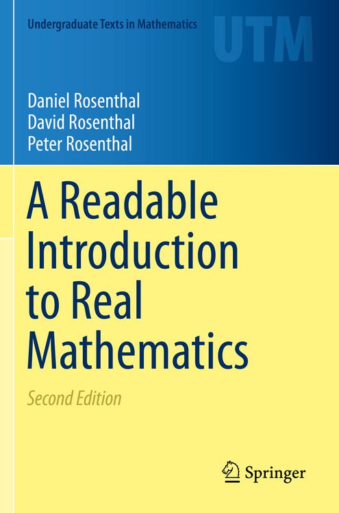 Produktbild: A Readable Introduction to Real Mathematics