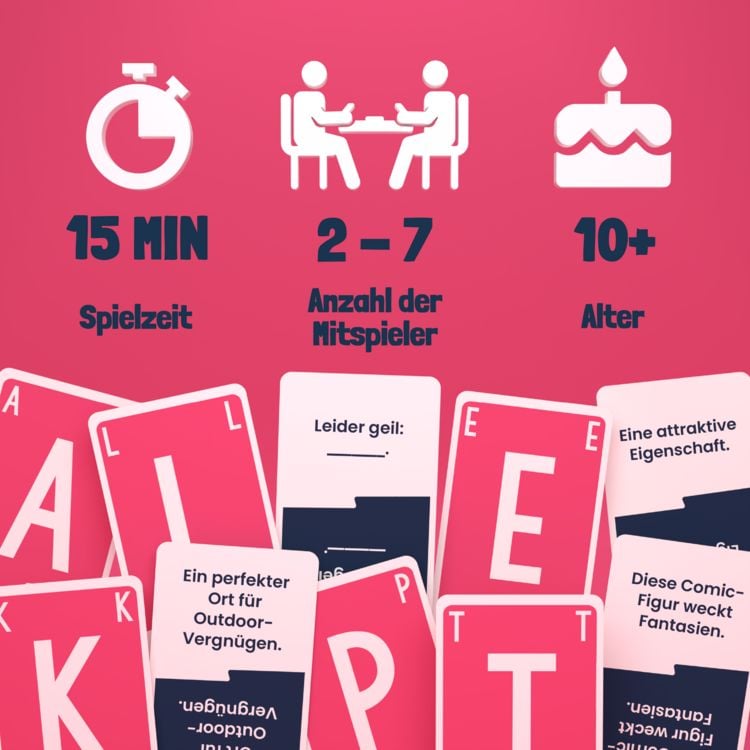 Produktbild: QuickStop - Das Buchstaben-Duell - Party-Edition