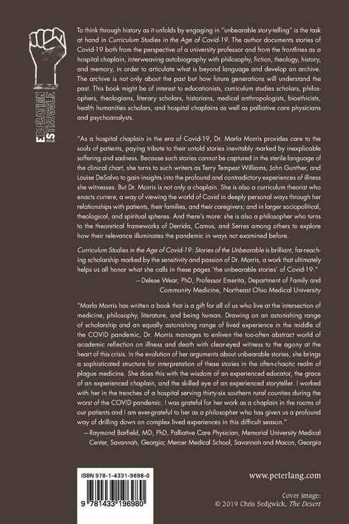 Produktbild: Curriculum Studies in the Age of Covid-19