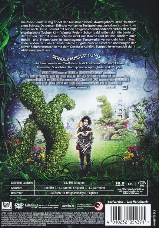 Produktbild: Edward mit den Scherenh&auml;nden