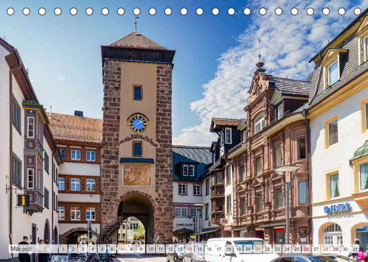 Produktbild: Villingen-Schwenningen Stadtansichten (Tischkalender 2022 DIN A5 quer)