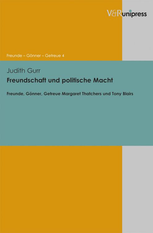 Produktbild: Freundschaft und politische Macht