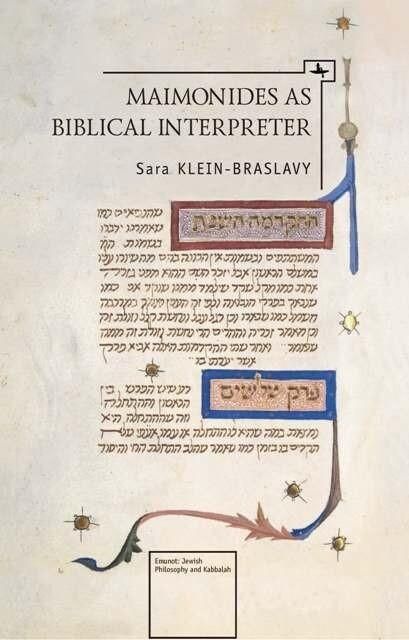 Produktbild: Maimonides as Biblical Interpreter