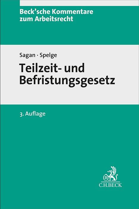 Produktbild: Teilzeit- und Befristungsgesetz. TzBfG